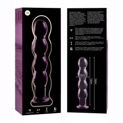 Nebula Series By Ibiza - Modèle 10 Gode En Verre Borosilicate Rose 16.5 Cm -O- 3.5 Cm